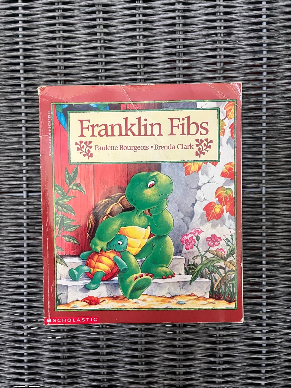 Scholastic Franklin Fibs By Paulette Bourgeois • Brenda Clark Paperback 1992